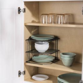 Confortime Estante Rinconera Cocina Black 23 x 21,9 x 22,8 cm