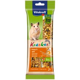 Vitakraft Barritas Hamster Miel y Sésamo Energéticas para Hámster con Miel 5x2 Unidades Precio: 19.0454. SKU: B1JHPEZ24K
