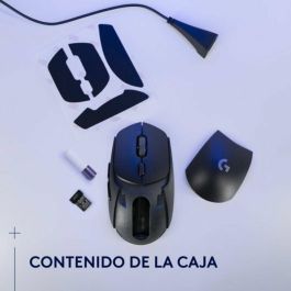 Logitech G309 LIGHTSPEED - Ratón Gaming Inalámbrico, 25 600 dpi, Bluetooth, Peso 86 g, 6 Botones, Negro, Compatible con PC/Mac