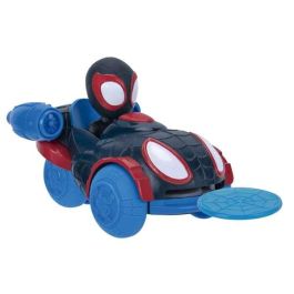 Coche spidey 10 cm lanza discos - modelos surtidos