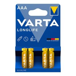 Varta Pila Alcalina AAA LR03 Longlife Blister 4 Unid. Ø10,5x44,5mm Precio: 2.50000036. SKU: S7908823