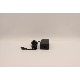 Lenovo AC power adapter with 65W output, supports 20V, 15V, 9V, 5V voltages, designed for worldwide use, 3-phase. Lenovo AC power adapter with 65W output, supports 20V, 15V, 9V, 5V voltages, designed for worldwide use, 3-phase.
