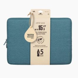 Rivacase 7705 Funda para Portátil Suzuka 15.6" Aquamarine de Poliéster, Resistente al Polvo y Rayones