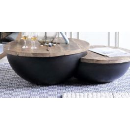 Mesa de Centro DKD Home Decor Madera Metal 114 x 76 x 33 cm Precio: 412.7899996. SKU: S3033104