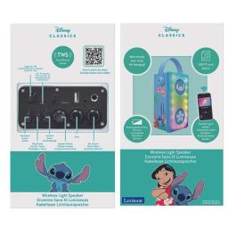 Lexibook Altavoz Infantil Stitch Bluetooth con Micrófono