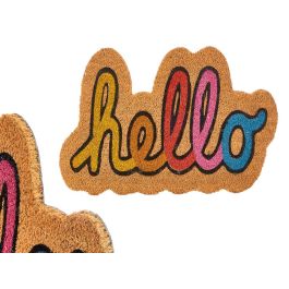 Giftdecor Felpudo Forma Hello de Fibra de Coco y PVC 55 x 1.5 x 39.5 cm (10 Unidades) Precio: 53.8899999. SKU: B13G2LKDDD