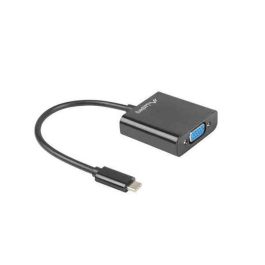 Lanberg Adaptador USB 3.1 Tipo C a VGA Macho Hembra RTL2169 Negro Resolución 1920x1200 15cm Precio: 10.50000006. SKU: S5604069