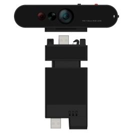 Lenovo ThinkVision MC60 Webcam Full HD 1080p 30fps 65°, 2 Micrófonos, Tapa de Privacidad, para Monitores P24h-30 P24q-30 T34w-30 P49w-30 Precio: 104.49999956. SKU: B1BGQGQY7S