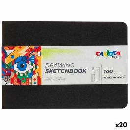 Bloc de dibujo Carioca SKETCHBOOK Negro A5 20 Hojas (20 Unidades)