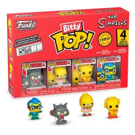 FUNKO Bitty POP! Los Simpsons Scratchy Blister 4 figuras coleccionables con 1 figura misteriosa