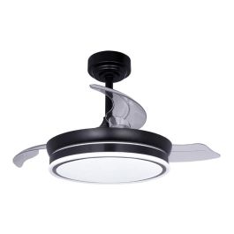 Ventilador de Techo CristalRecord 85-065-46-180 Negro