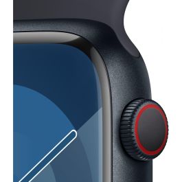 Apple Watch S9 Cellular GPS 45mm Aluminio Mitternacht con Sportarmband M/L