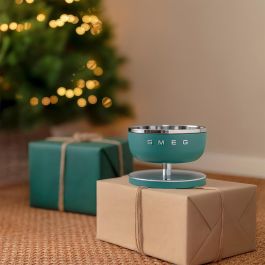 Smeg KSC01EGMWW Báscula de cocina electrónica, 5 kg, 1 g, Verde claro, Acero inoxidable, Aluminio, Plástico, Encimera