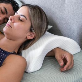Almohada Viscoelástica Cervical para Parejas Cozzy InnovaGoods Almohada Viscoelástica Cervical para Parejas Cozzy InnovaGoods