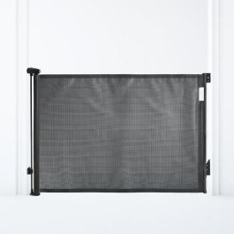 Barrera de seguridad retráctil extra alta - DREAMBABY - 60 a 140 cm H90 cm - Negro Barrera de seguridad retráctil extra alta - DREAMBABY - 60 a 140 cm H90 cm - Negro
