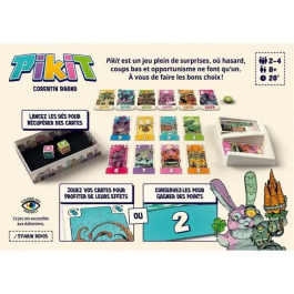 Asmodee Juego de Mesa Pikit Kaijus vs Mechas Estratégico Emocionante Idioma francés REP1713305878627