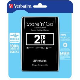 Verbatim Disco Duro Portátil Store 'N' Go 2TB HDD 2.5" USB 3.0 Negro Precio: 99.78999954. SKU: S8419737