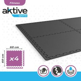 Suelo de Tatami Aktive Gris oscuro (4 Unidades) Suelo de Tatami Aktive Gris oscuro (4 Unidades)