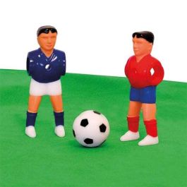 Ociotrends Set 22 Jugadores Piernas Abiertas España-Italia - Figuras Fútbol Material ABS para Montar, Edad 8+ Años