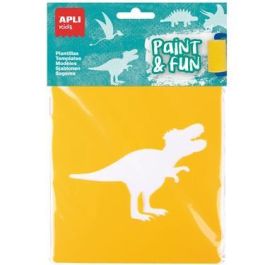Apli Plantillas De Formas Dinosaurios Paint & Fun 6 Surtidos Polipropileno Flexible Ideales Para Niños Precio: 3.58999982. SKU: B1HHC7HFQN
