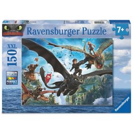 RAVENSBURGER Puzzle Como Entrenar a tu Dragon 2 XXL 150 piezas, tamaño 49x36cm