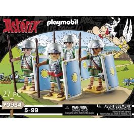 Playmobil Asterix: Tropa Romana con Escudos y Formación Tortuga