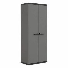 KIS Armario Utilitario Più - 68x39x166 cm - 3 Estantes Ajustables - Carga 15 kg/Estante - Antracita/Negro Precio: 118.49999964. SKU: B1C27FD75J