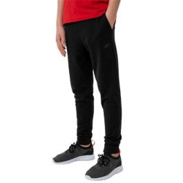 Pantalón Largo Deportivo 4F JSPMD001 Negro 4-5 Años