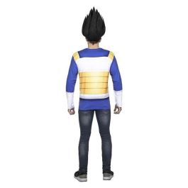 My Other Me Disfraz Camiseta de Vegeta Talla L para Adulto – Material: 95% Poliéster y 5% Spandex My Other Me Disfraz Camiseta de Vegeta Talla L para Adulto – Material: 95% Poliéster y 5% Spandex