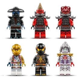 LEGO NINJAGO 71834 Robot Ultra Combo de Zane - Set de Construcción 4 en 1 para 9+ Años