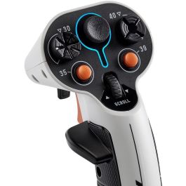 Thrustmaster AAATM35836 Joystick espacial Sol-R 2 HOSAS Space Sim Duo Ambidiestro con 88 botones y tecnología HEART de 16 bits