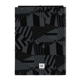 Carpeta folio 3 solapas f.c.barcelona "black" 26x33,5x2,5 cm