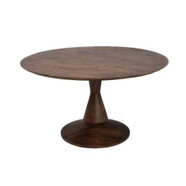 Mesa Redonda Comedor DKD Home Decor Marron Oscuro 136 x 76 x 136 cm Precio: 574.49999948. SKU: B19VHRV5WP