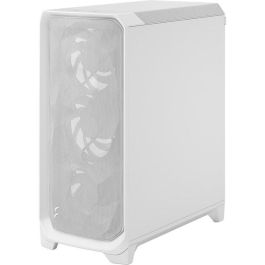 Fractal Design FRA7340172707196 Caja PC Meshify 3 TG E-ATX con 3 Ventiladores y USB Tipo C 20 Gbps, Blanco