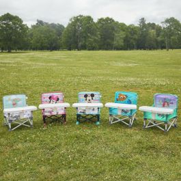 Disney Baby DIS0074451172364 Asiento elevador de viaje plegable, portátil, ligero y fácil de limpiar