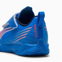 Zapatillas de Fútbol Sala para Niños Puma Ultra 6 Play V It Azul L