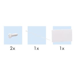Logilink Caja de Superficie 2 Conectores RJ45 Cat.6a Apantallado, 10 Gigabit Ethernet, PoE/PoE+, 500 MHz, para Cable Redondo