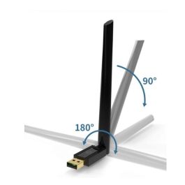Conceptronic Adaptador Bluetooth 5.3 EDR USB Con Antena Externa 100M Hasta 5 dispositivos