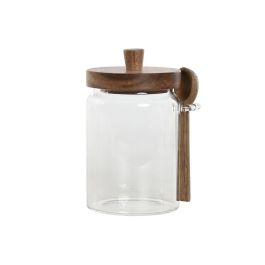 Bote Basicos DKD Home Decor Transparente Marron 9 x 16.5 x 13 cm Precio: 7.69000012. SKU: B14DCYFX4H