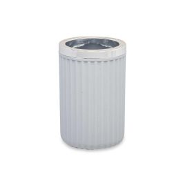 Berilo Vaso Multiuso Plástico Gris 7.5x11.5x7.5 cm (Set de 32)