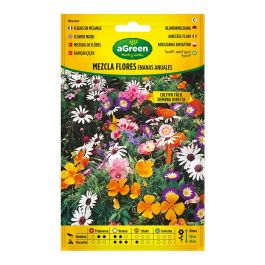Agreen 300593bolsh Sobre de Semillas Mezcla Flores Enanas Anuales Agreen para Macizos Bajos, Jardineras y Balcones Precio: 1.88999943. SKU: B1KKARV989