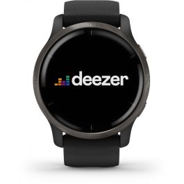 Garmin Venu 2 Smartwatch GPS 45mm, Reloj Inteligente Fitness con Música, Pagos y Monitor de Salud, Color Negro