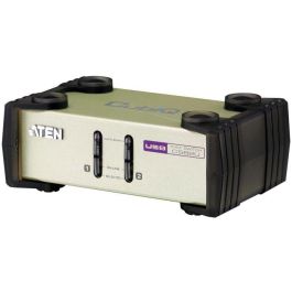 Aten 2-Port USB PS/2 VGA KVM Switch con Video DynaSync para 2 Computadoras y Cables Incluidos Precio: 99.78999954. SKU: B19HDE3XNQ
