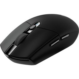 Logitech 910-005282 Ratón Gaming Inalámbrico G305 Lightspeed con Sensor HERO, 12000 DPI, 250h batería, 99g y 6 botones, Negro