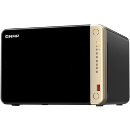 QNAP TS-664-8G NAS Torre Intel® Celeron® N5095 8 GB DDR4 6 Bahías Negro