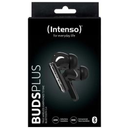 Intenso Buds Plus Tws Auriculares Bluetooth 3720312 con Cancelación de Ruido Activa (ANC) y ENC Blanco