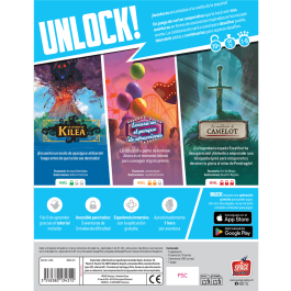 Unlock! SCUNL14ES Juego de Mesa Unclock! Enchanted Adventures Cooperativo Escape Room