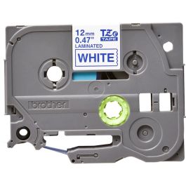 BROTHER Cinta laminada blanco/azul 12mm Precio: 13.95000046. SKU: B1H46LR3KF