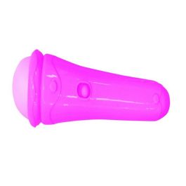 Lexibook LEX1695286887130 Micrófono de Barbie con soporte ajustable, iluminado, 2 Micrófonos, efectos de voz y Bluetooth