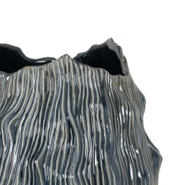 Jarrón Azul Cerámica Decoración 40 X 39 X 49,50 cm